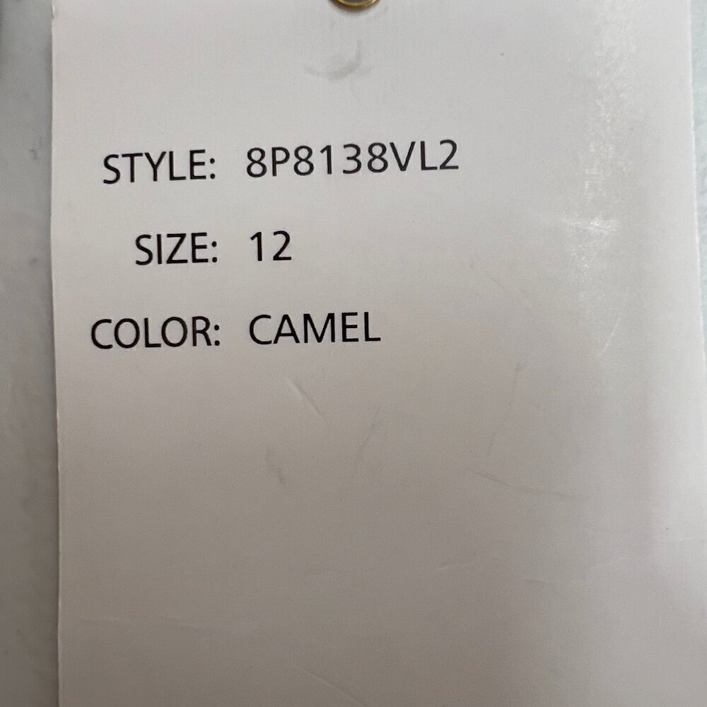 Zac & Rachel Women’s Camel Straight-Leg Trousers Size 12 – NWT - Picture 8 of 13